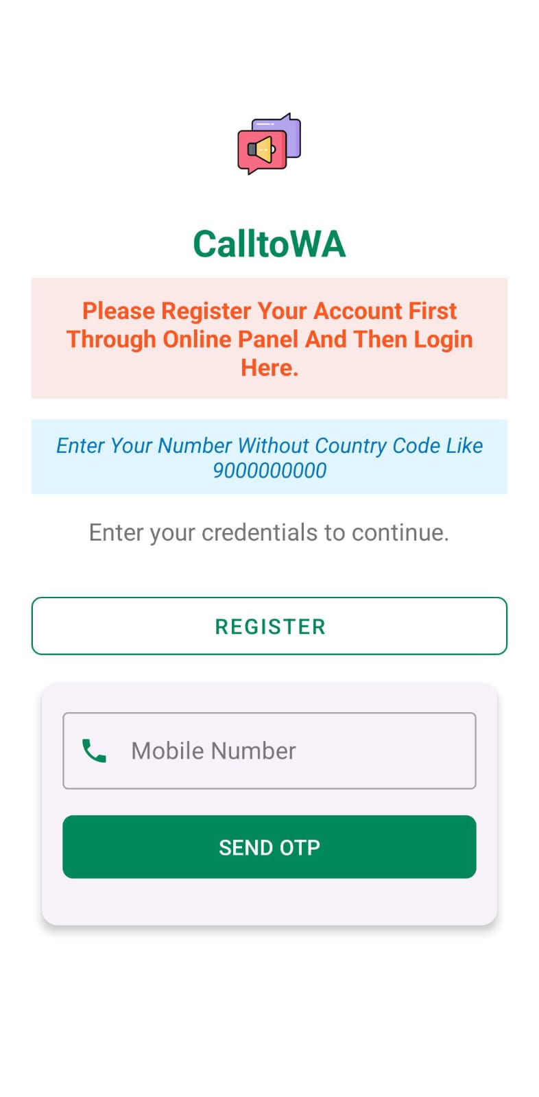 Register on Advert Ninjaa